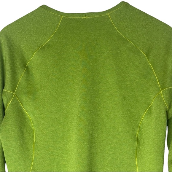 Patagonia Capilene Mid-weight Green Long Sleeve Top Size Medium - Picture 4 of 6